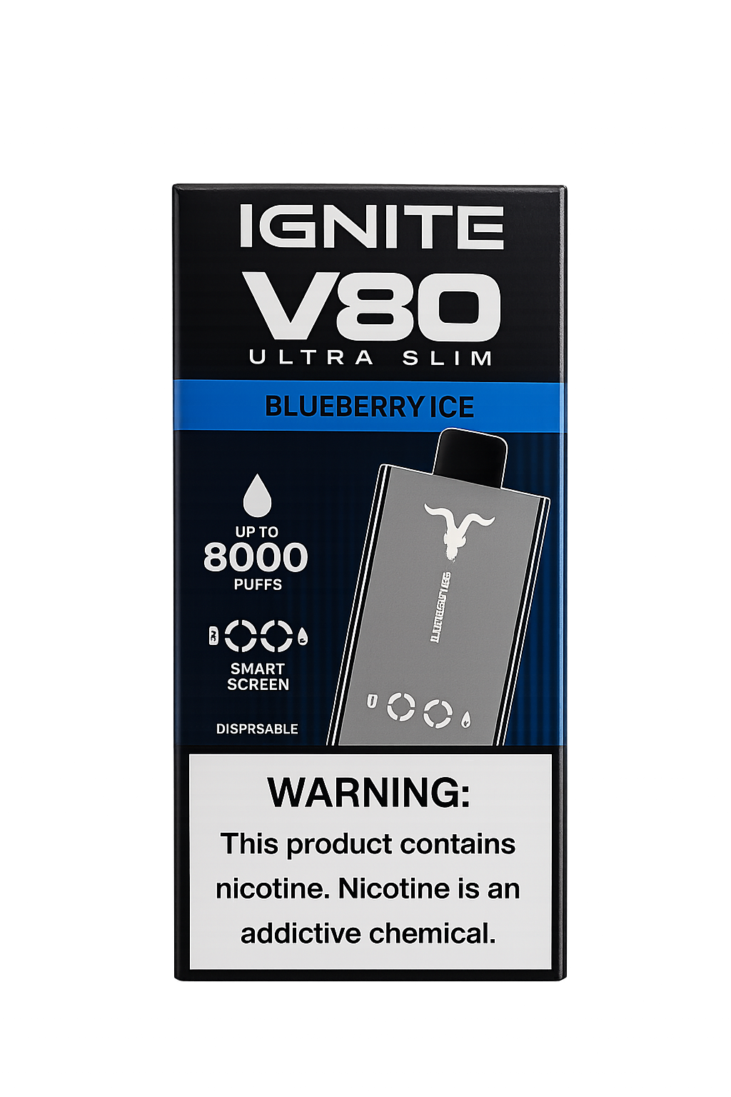 Ignite V80 · Ultra Slim · 8.000 Puffs