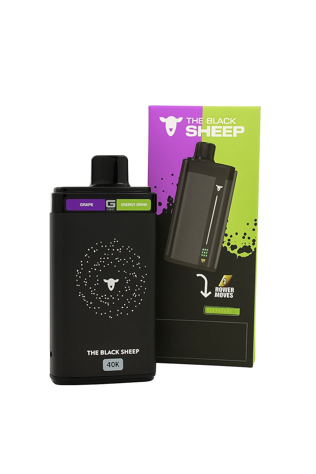 Blacksheep 40K Dual Tank - 40K Puffs - 2x Sabores
